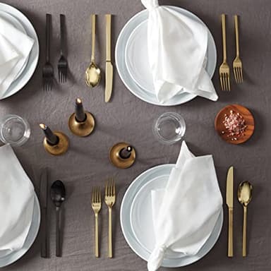 Allay Champagne 20 Piece Everyday Flatware Set, Service For 4 - Image 2