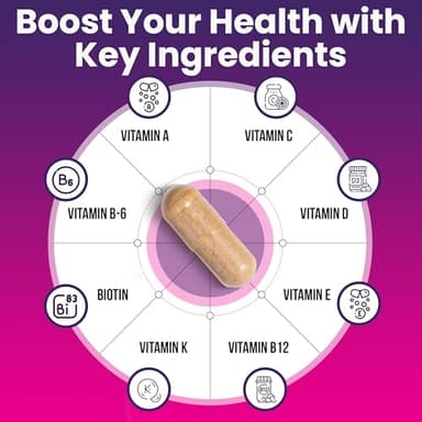 ProCare Health Bariatric Multivitamin 45mg Iron – Once Daily Capsule for Gastric Bypass, Sleeve & Post-Op Support – 90 Easy-to-Swallow Capsules, 3-Month Supply, No Artificial Colors, Gluten-Free - Image 5
