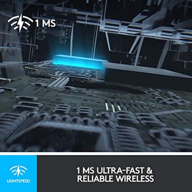 Logitech G903 LIGHTSPEED Wireless Gaming Mouse W/ Hero 25K Sensor, PowerPlay Compatible, 140+ Hour with Rechargeable Battery and Lightsync RGB, Ambidextrous, 107G+10G optional, 25,600 DPI, Black - Image 4