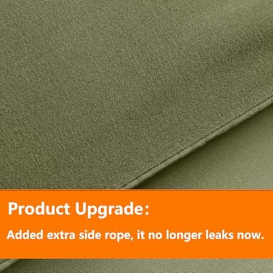 Olive Green Twin Size Comforter Set - 5 Pieces, Bed in a Bag Bedding Sets with All Season Soft Quilted Warm Fluffy Reversible Comforter,Flat Sheet,Fitted Sheet,1 Pillow Shams,1 Pillowcases - Image 3