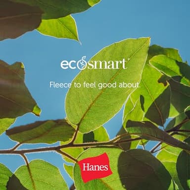 Hanes Men's Pullover EcoSmart Hooded Sweatshirt, Navy, Large - Image 7