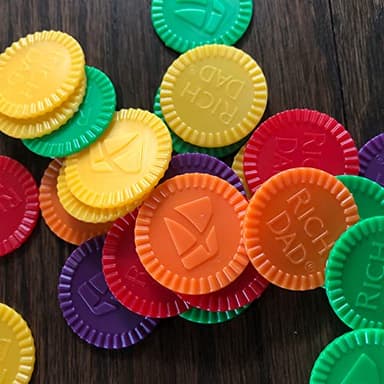 Rich Dad CASHFLOW Board Game, Educational Business & Finance Literacy Game, Ages 14 & Up - Financial Learning Games for Kids, Teens, Adults and Family - Image 7