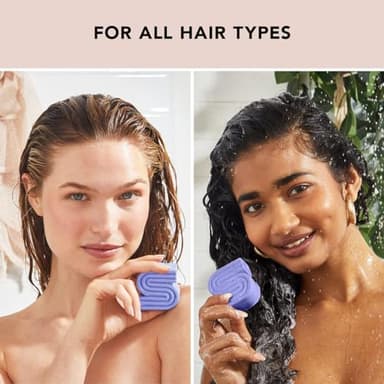 Kitsch Toning Purple Shampoo For Blondes & Color Treated Hair - Shampoo Bar For Women and Men - Biotin Shampoo for Strengthening & Neutralizing Brassy Tones - Vegan, Silicone & Sulfate Free - 3.2 oz - Image 3