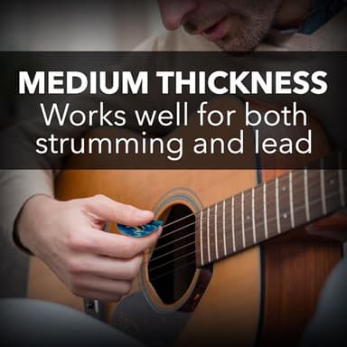 Fender Premium Picks Sampler - 12 Pack Includes Thin, Medium & Heavy Gauges (Austin Bazaar Exclusive) - Image 3