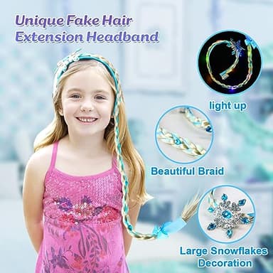 Meland Princess Dresses for Girls - Princess Costume with Long Cape for Girls Age 3-10 Year Old for Birthday Halloween Party - Image 3