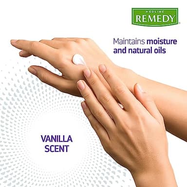 Medline Remedy Clinical Skin Cream, Vanilla Scent (16 fl oz), 2 Count, Moisturizing Face and Body Cream for All Ages, Paraben & Sulfate Free, Quick Absorbent Formula, Hypoallergenic Skin Moisturizer - Image 5