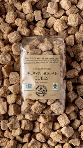 Pure Brown Sugar Cubes , All-Natural Gourmet Sweetener for Coffee, Tea, and Baking , 12 Oz Bag (Pack of 1) - Image 5