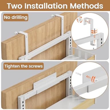 POKIPO 8 Tier Over The Door Pantry Organizer, 2 IN 1 Wall Mount or Hanging Spice Rack Seasoning Shelves with Adjustable Basket, Back of Door Organizer and Storage for Kitchen Cabinet and Room Closet - Image 4