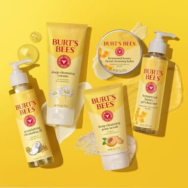 Burt's Bees Face Wash, Deep Facial Cleansing Cream, College Back to School Dorm Essentials, All Natural Cleanser with Chamomile, 6 Ounce (Pack of 3) (Packaging May Vary) - Image 7