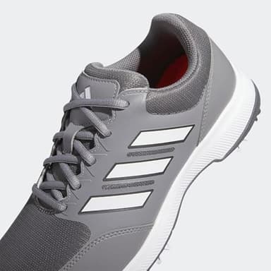 adidas Men's Tech Response 3.0 Golf Shoes, Grey Four/Footwear White/Grey Three, 10.5 - Image 6