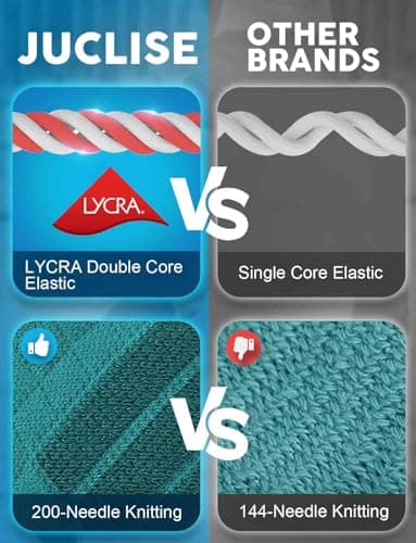 Bamboo Viscose Compression Running Crew Socks, Moisture Wicking Anti-Blister Hiking Athletic Cycling Gym Socks (US, Alpha, Small, Regular, Regular, Dusty Pink) - Image 6