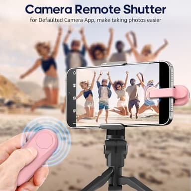 DATAFY Remote Control Page Turner for Kindle Paperwhite Oasis Kobo eReaders, Camera Camcorder Remote Controls, Page Turner Clicker for ipad Tablets Reading Novels with Wrist Strap Storage Bag - Image 4