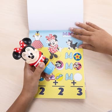 Melissa & Doug Sticker Wow!™ 24-Page Activity Pad and Sticker Stamper, 300 Stickers, Arts and Crafts Fidget Toy Collectible Character – Disney Minnie Mouse - for Kids Ages 3+ - FSC Certified - Image 2