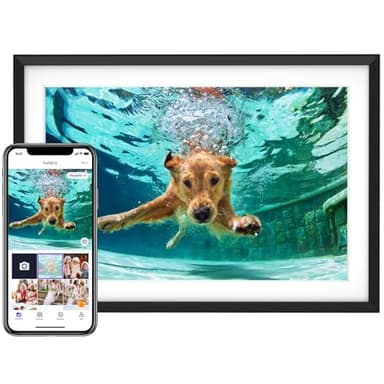 Euphro 10.1'' Digital Picture Frame with 32GB Storage, Digital Photo Frame with 1280x800 IPS Touch Screen, Share Photos/Videos and Send Best Wishes via Free App - Image 1