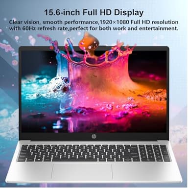 HP 255 G10 Professional-Grade Business Laptop, 15.6" FHD IPS Display, AMD Ryzen 5 7530U (Up to 4.5 GHz), Windows 11 Pro, 32GB RAM, 1TB SSD, Webcam, HDMI, Wi-Fi 6, Dark Gray - Image 3