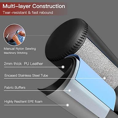 Dripex Freestanding Punching Bag 69''- 182lb Heavy Boxing Bag with Stand for Adult - Men Women Standing Boxing Bags for Home Gym - Image 3