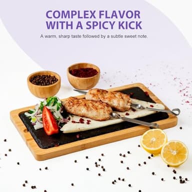 Soeos Whole Black Pepper, 9.5 Ounce (270g), Non-GMO, Kosher Certified, Whole Peppercorn Perfect for Grinder, Black Peppercorns Ideal for Red Meat, Chicken, Fish - Image 6