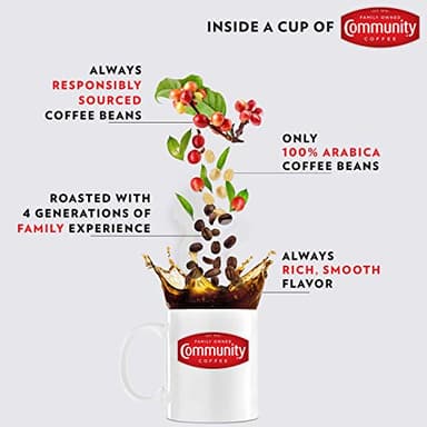 Community Coffee Mardi Gras King Cake Flavored 12 Count Coffee Pods, Medium Roast, Compatible with Keurig 2.0 K-Cup Brewers, 12 Count (Pack of1) - Image 3