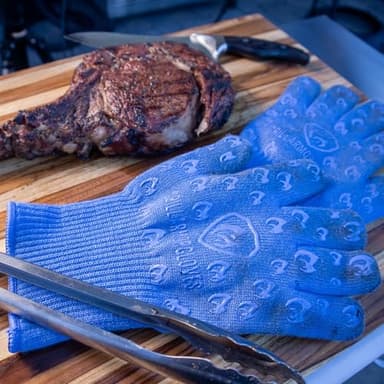 Grill Armor Oven Gloves 932°F Extreme Heat & Cut Resistant Oven Mitts with Fingers for BBQ, Cooking, Grilling, Baking – Accessory for Smoker, Cast Iron, Fire Pit, Camping, Fireplace, Griddle & More - Image 5