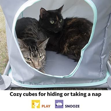 Kitty City Outdoor Catio Furniture and Play Kits for Cats, Outdoor Mega Kit - Image 4