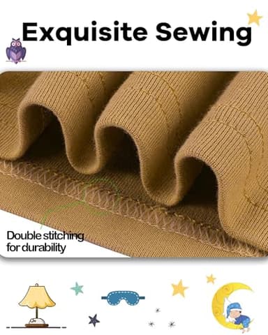 DAUGHTER QUEEN Boys Pajamas 18-24 Months Cowboy PJs 100% Cotton Long Sleeve Pj Sets Baby Toddler Sleepwear Costume Jammies Horse Clothes Outfits 18m/Mo, 24m/Mth - Image 4