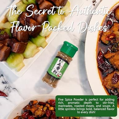 NPG Authentic Chinese Five Spice Blend 1.08 Oz, Gluten Free, All Natural Ground Chinese 5 Spice Powder, No Preservative, No MSG, Mixed Spice Seasoning for Asian Cuisine & Stir Fry - Image 4
