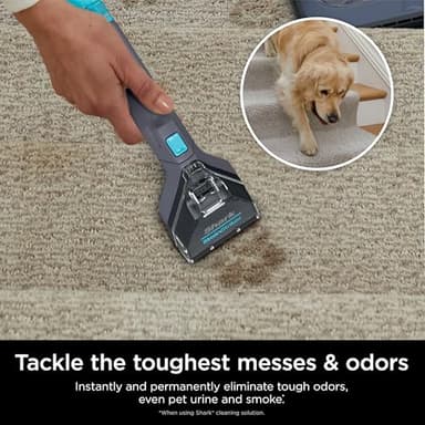 Shark StainStriker Portable Carpet, Upholstery & Area Rug Cleaner, XL Tool & Self-Cleaning, Stain & Odor Remover, Perfect for Car Interior with 3 Cleaning Tools & Solution, PX225BRN, Royal Purple - Image 4
