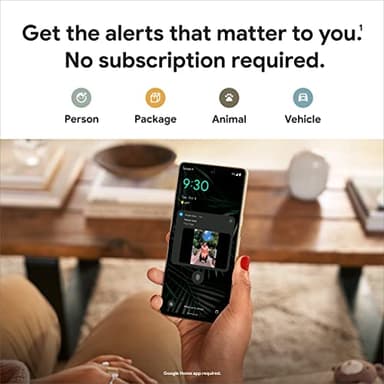 Google Nest Doorbell - (Wired, 2nd Gen) - Wired Video Doorbell Camera - Doorbell Security Camera - Ivy (Renewed) - Image 3