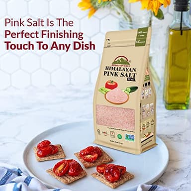 Himalayan Chef Pink Himalayan Salt, Extra Fine Grain - 20 lbs Bulk Size, Ready to Use Pink Salt, Natural & Organic Himalayan Salt - Bag - Image 6