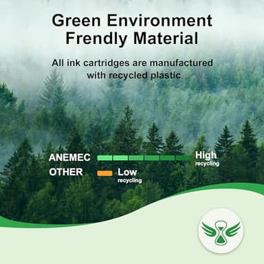 LC401XL Ink Cartridges for Brother Printer High Yield Replacement for Brother LC401 XL Ink Cartridges Work with MFC-J1010DW MFC-J1012DW MFC-J1170DW Printer (4 Pack,Black Cyan Magenta Yellow) - Image 5