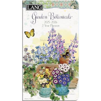Lang, Garden Botanicals 2025 2 Year Pocket Planner by Barbara Anderson - Image 2