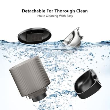 PETULTRA Automatic Cat Feeder: 4L Timed Cats Food Dispenser Programmable 1-6 Meal for Cat and Small Medium Dog- Auto Pet Feeder Easy to Set Up Dual Power Supply with Desiccant Bag| Detachable Washable - Image 6