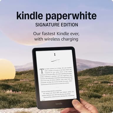 Like-new Amazon Kindle Paperwhite Signature Edition (32 GB) – Our fastest Kindle with auto-adjusting front light, wireless charging, and weeks of battery life – Metallic Black - Image 7