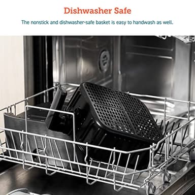 COSORI 12-in-1 Air Fryer 5.8QT, Toast, Bake, Nutrition Facts for 100+ In-App Recipes, AdaptIQ Tech Fast Cook, for Main & Side Dishes, Snacks, Leftovers, Detachable Square Basket, Dishwasher Safe - Image 5