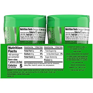 Trident Vibes Spearmint Rush Sugar-Free Chewing Gum, 4 Bottles of 40 Pieces (160 Total Pieces) - Image 14