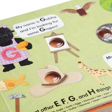 Melissa & Doug Children's Book - Poke-a-Dot: An Alphabet Eye Spy (Board Book with Buttons to Pop) - FSC Certified - Image 9