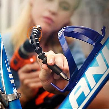 2 Pack Flexible Drill Bit Extension with 10 Drill Bit Sets, YTFGGY 11.8 inch Magnetic Hex Soft Shaft, Flexible Screwdriver Extension for Connect Drive Shaft Tip Drill Bit Kit Adaptor (BY) - Image 8