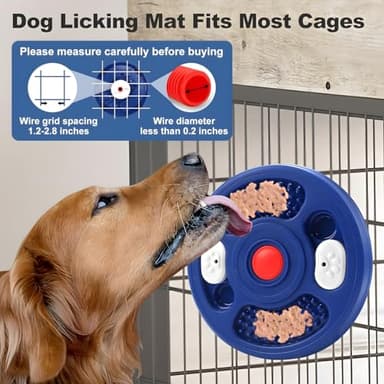 Coileswet Lick Mats for Dogs – Dog Lick Pad for Peanut Butter, Anxiety Relief, Slow Feeder, and Mental Stimulation – Perfect Dog Lick Mat for Large Breeds, Puppies, and Crate Training - Image 3
