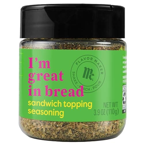 McCormick Sandwich Topping Seasoning, Flavor Maker, 3.9 oz - Image 1