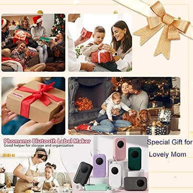 Phomemo D30 Label Maker Machine, Bluetooth Mini Label Maker for Kids School Items, Inkless Thermal Label Printer Portable Sticker Maker for Classroom Home Small Business Organizing - Image 8