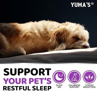 Melatonin for Dogs - 170 Melatonin Chews for Small and Large Dogs - Puppy Sleep Aid - Natural Calming Treats for Stress Anxiety Relief - Canine Sleeping Pills - Thunder, Fireworks, Chewing, Barking - Image 4