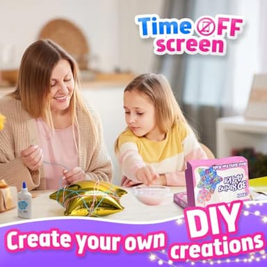 Stocking Stuffers Gifts for Kids, Arts and Crafts for Kids Girls Ages 8-12, Christmas Crafts Gifts for Kids, 3D String Art Kit for Kid, Light Up String Toys, Birthday Gift for Girls Ages 8-12 - Image 3