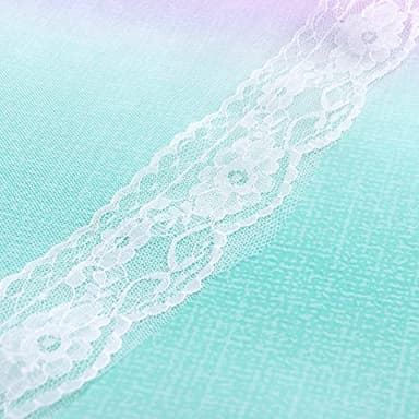 XiDi Dream Star Blackout Curtains for Kids Rooms Girl Princess Curtain for Daughter Bedroom Window (Pink Purple Green, W52 X L84) - Image 8