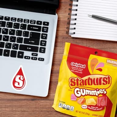 STARBURST Gummies Original Gummy Candy, Sharing Size, 9 oz Bag (Pack of 8) - Image 5
