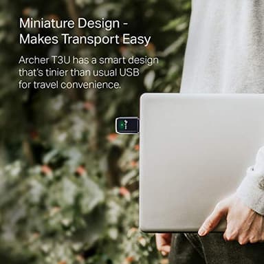 TP-Link AC1300 USB WiFi Adapter(Archer T3U)- 2.4G/5G Dual Band Wireless Network Adapter for PC Desktop, MU-MIMO WiFi Dongle, USB 3.0, Supports Windows 11, 10, 8.1, 8, 7, XP/Mac OS X 10.9-10.14 - Image 5