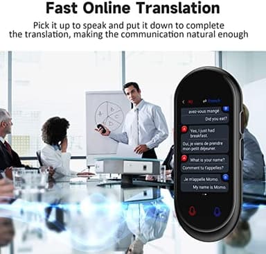 Language Translator Device No WiFi Needed, Portable Translator Offline Voice Photo Translation, 138 Languages Supported, High Accuracy Translator Device for Travel Business Learning - Image 6