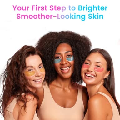 Onespring Under Eye Patches (24 Pairs) - Eye Gel Pads for Wrinkles, Puffy Eyes, Dark Circles, Eye Bags, Natural Collagen Eye Gels Pads, Under Eye Mask Patches for Refreshing, Revitalizing - Image 4