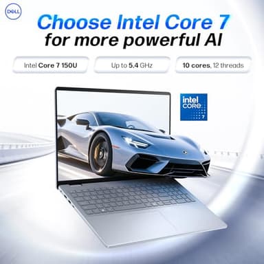 Dell Inspiron 16" Touchscreen Laptop, FHD+, 300 nits Touch Screen, Intel 10-Core 7 150U(Up to 5.4GHz), 32 GB DDR5, 1 TB SSD, Webcam, Backlit Keyboard, Fingerprint Reader, Windows 11 Pro,w/Accessories - Image 3