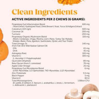 Dog Allergy Itch Relief - Maximum Strength Itch Supplement with Probiotics for Dogs - Immune Support & Skin Relief for Seasonal Allergies - Natural Itchy Skin Paw Relief - (Chicken, 90 Ct) - Image 9