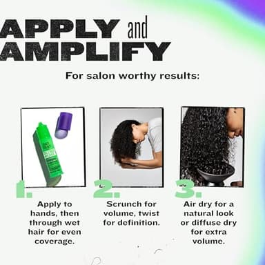 TIGI Bed Head Curls Rock Amplifier – Curl Shaping and Defining Cream with Anti Frizz Protection for Beautifully Enhanced Curls and Waves, 3.82 fl oz​ - Image 9